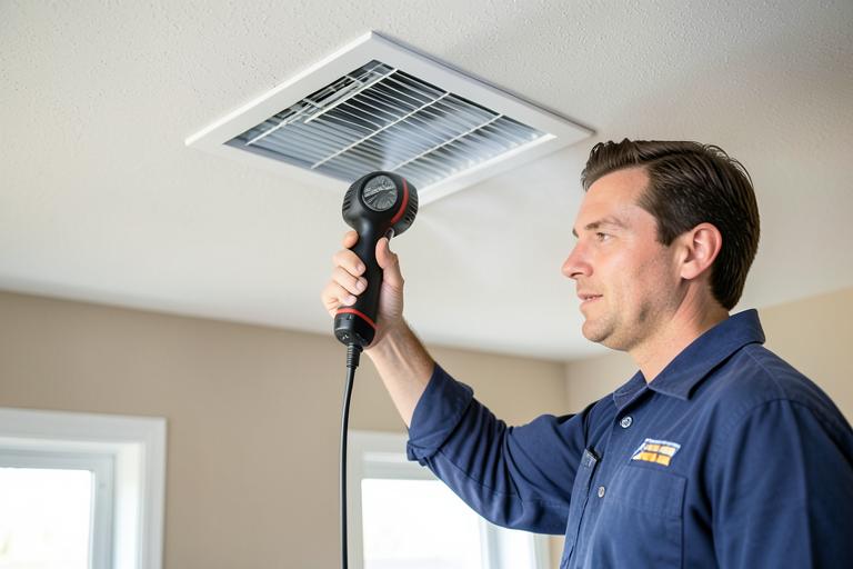 Big O technician performing Airflow Issues