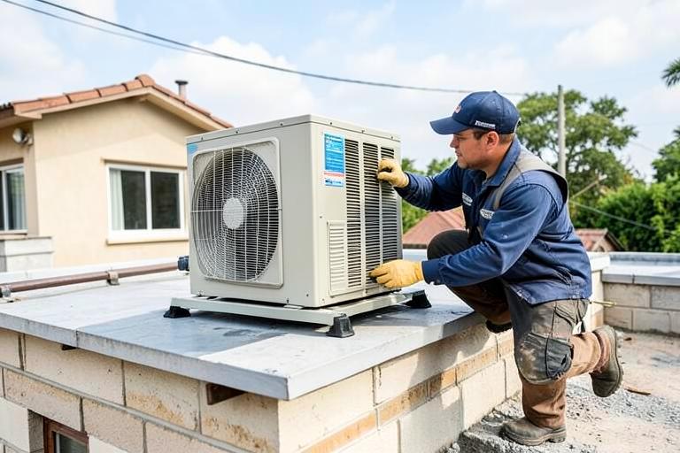 Big O technician performing Light Commercial