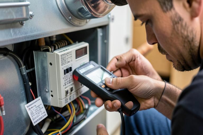 Big O technician performing Diagnostics